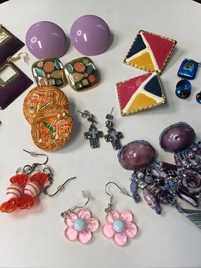Pierced Earring Lot